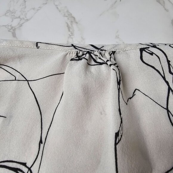 Ulla Johnson Barney's Co-Op Silk Casual Summer Dress White Women‎ Size 4 - Picture 7 of 12